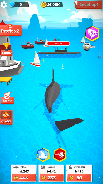 Idle Shark World Screenshot 3