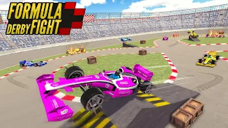 Formula Car Crash Mad Racing Ekran Görüntüsü 2