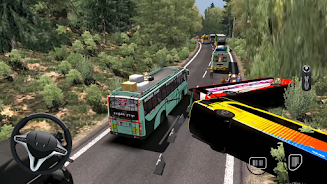 Indian Bus Simulator Game 3D 螢幕截圖 3