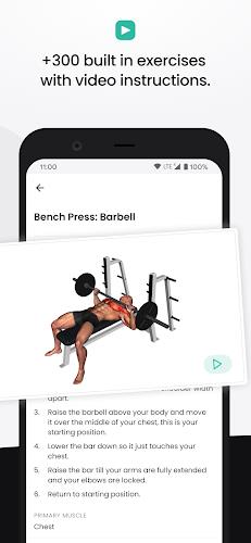 FitHero - Gym Workout Tracker スクリーンショット 3