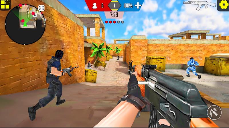 Gun Strike: FPS Shooter Game Captura de tela 0