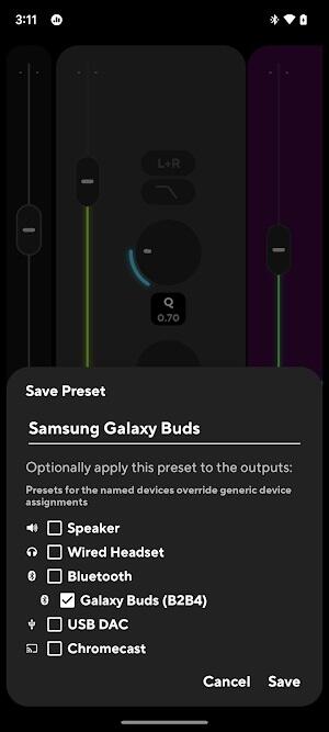 Poweramp Equalizer 스크린샷 3