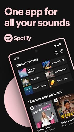 Spotify: музыка и подкасты Скриншот 0