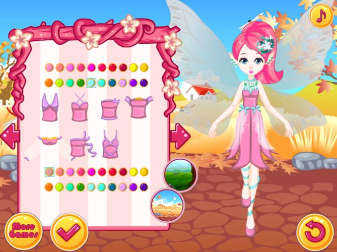 Fairy Dress Up - Girls Games Screenshot 1