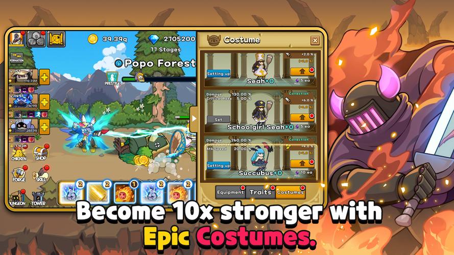 Rebirth Tales: Idle RPG Capture d'écran 3
