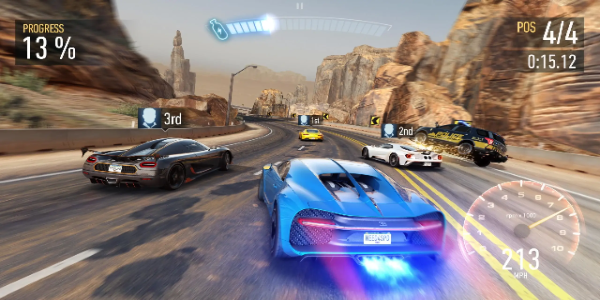 Need for Speed No Limits Schermafbeelding 1