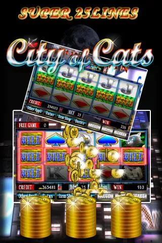 SUPER 25LINES CITY OF CATS 螢幕截圖 2