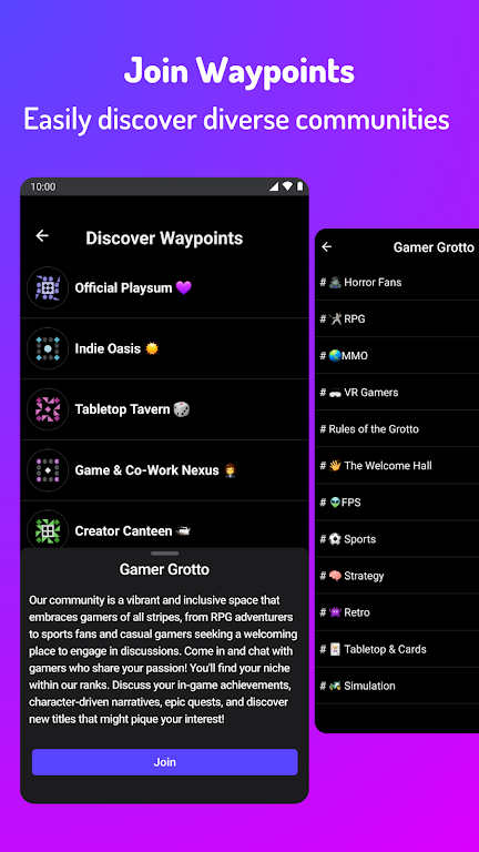 Playsum: find gaming friends Screenshot 1