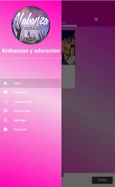 Alabanzas y adoracion 螢幕截圖 0
