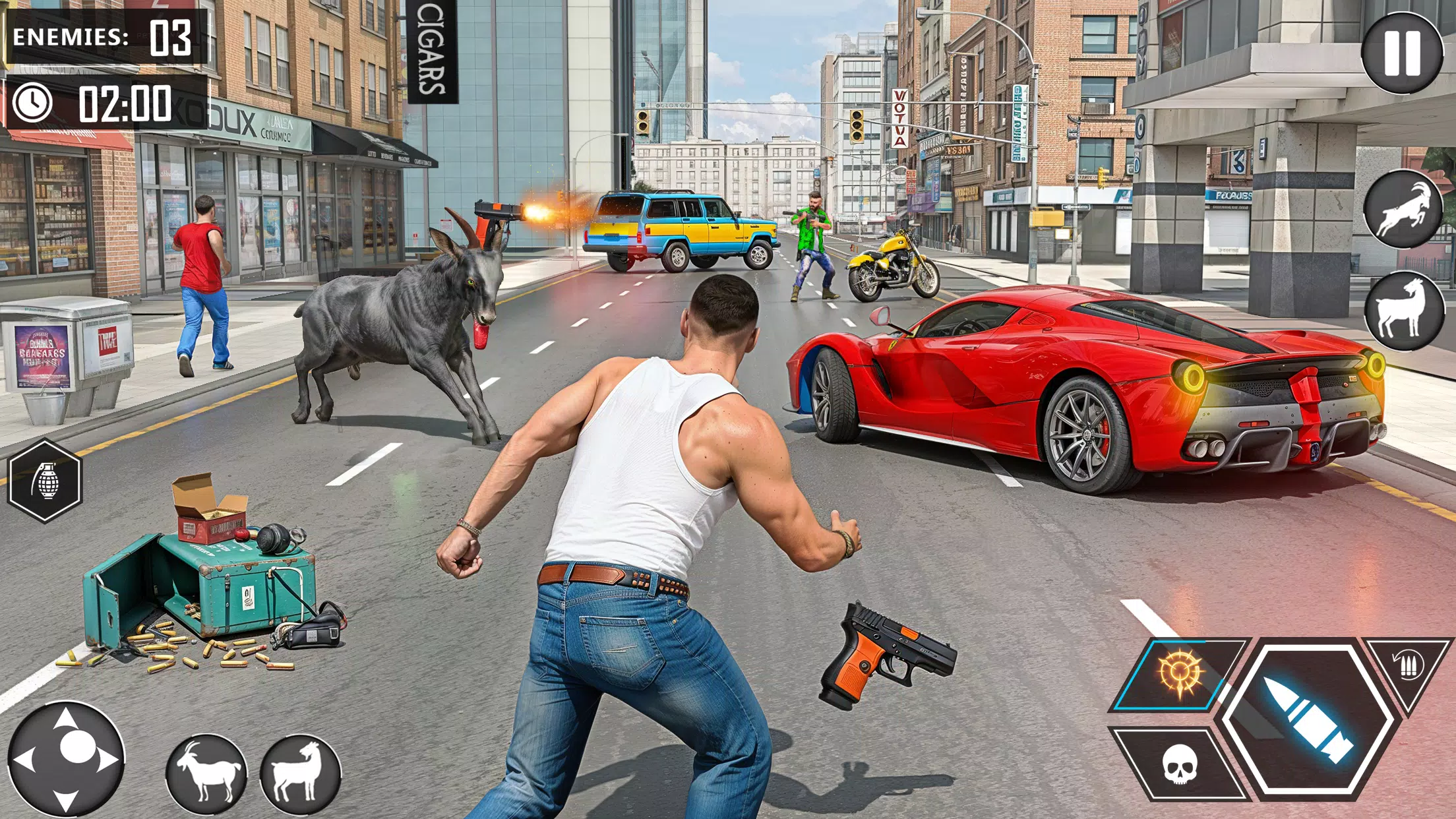 Angry Goat Fun Simulator 螢幕截圖 2