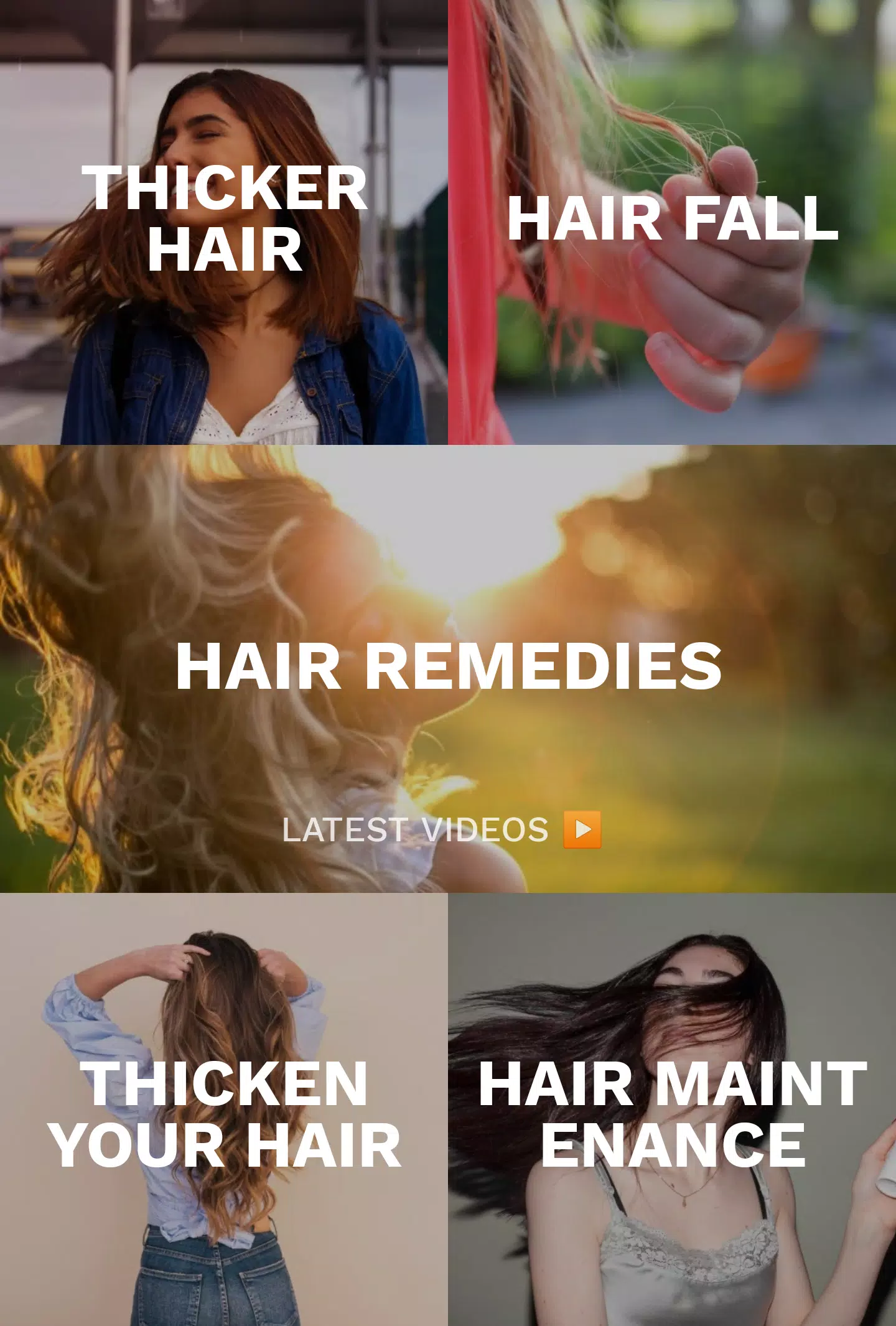 Haircare app for women Screenshot 2