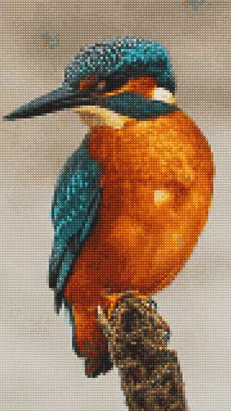 Cross stitch pixel art game Captura de tela 3