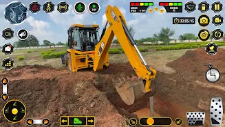 Construction Game 3D Excavator Screenshot 1