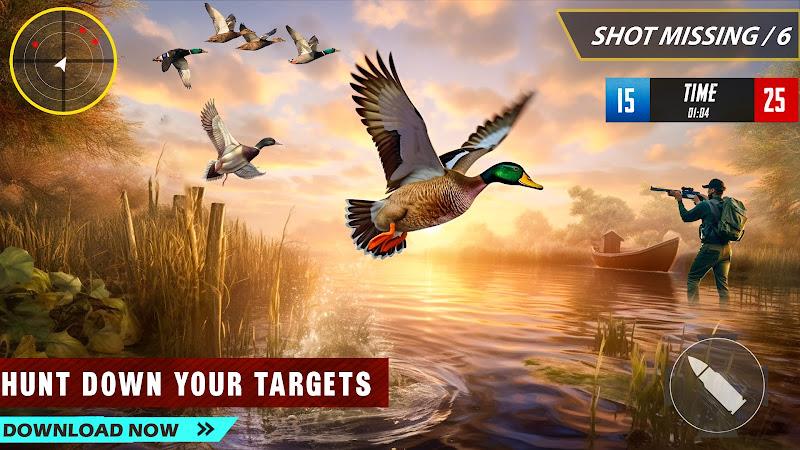 Duck Hunting 3d: Birds Shooter Ảnh chụp màn hình 3