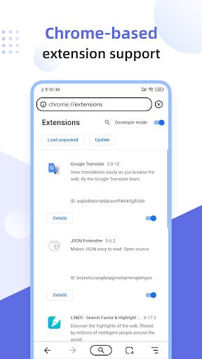 Lemur Browser - extensions Скриншот 2