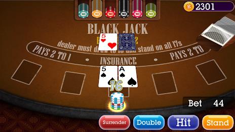 Casino Blackjack ဖန်သားပြင်ဓာတ်ပုံ 0