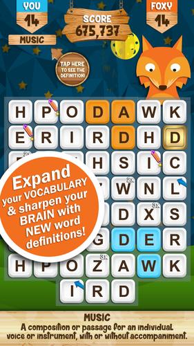 Words with Foxy Ảnh chụp màn hình 1