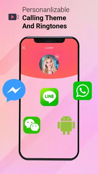 Fake video call - Prank call Captura de tela 2