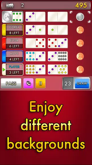 Mexican Train Dominoes Classic 螢幕截圖 1