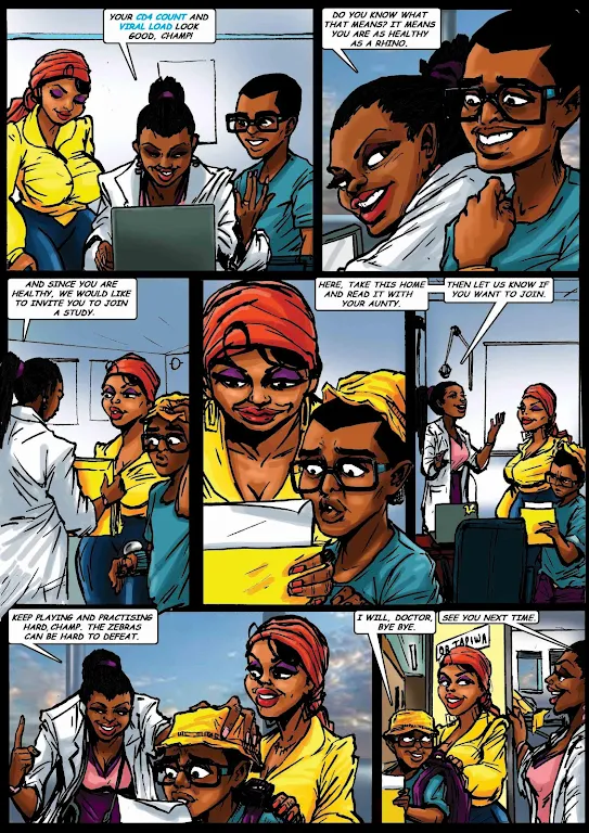 Botswana Baylor Comic Book Setswana 螢幕截圖 2