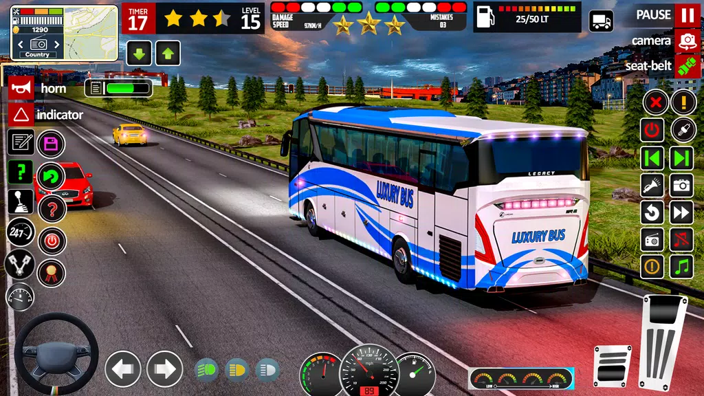 Bus Simulator Travel Bus Games Screenshot 1