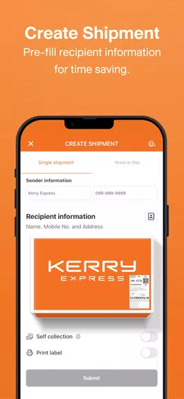 Kerry Express 螢幕截圖 1