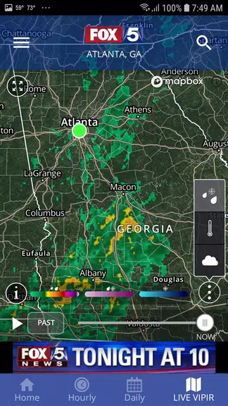 FOX 5 Atlanta: Storm Team Weat 螢幕截圖 2