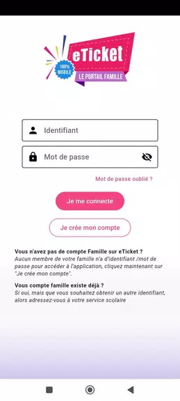 eTicket Famille 스크린샷 0