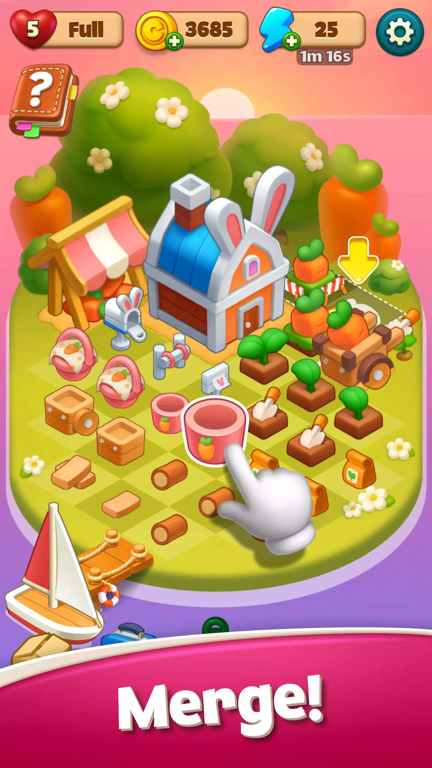 Merge & Blast: Dream Island Скриншот 0