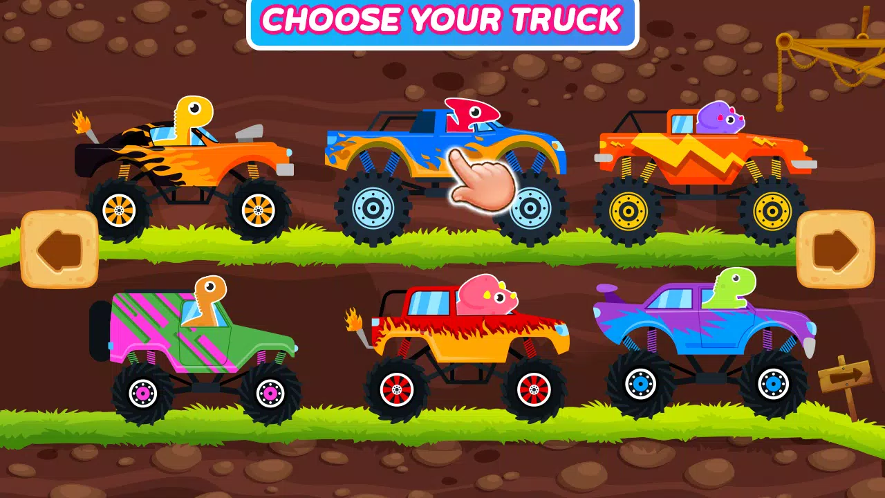 Dinosaurs Trucks Auto Workshop 螢幕截圖 2
