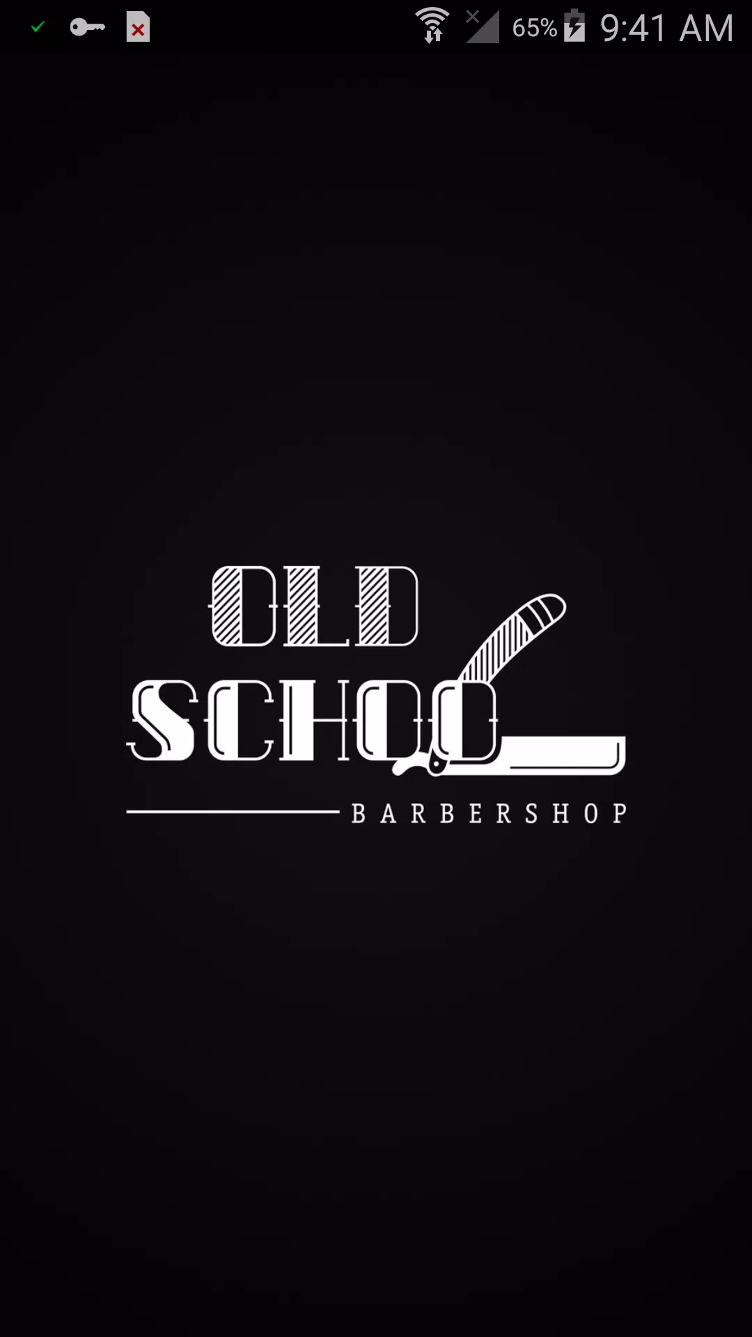 Old School barbershop Zrzut ekranu 0