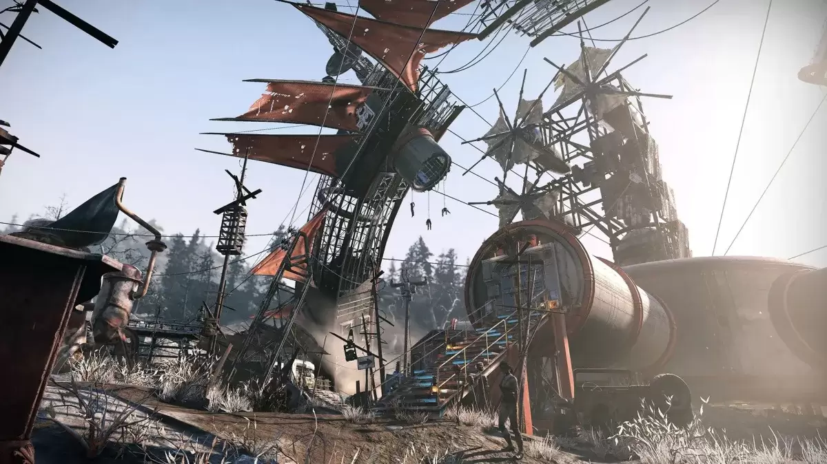 Kawah di Fallout 76 sebagai sebahagian daripada artikel mengenai lokasi dan jadual Minerva pada bulan Februari 2025.
