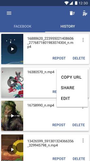 Video Downloader for Facebook Video Downloader Captura de pantalla 0