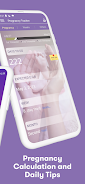 Fun Pregnancy Tracker Captura de pantalla 1