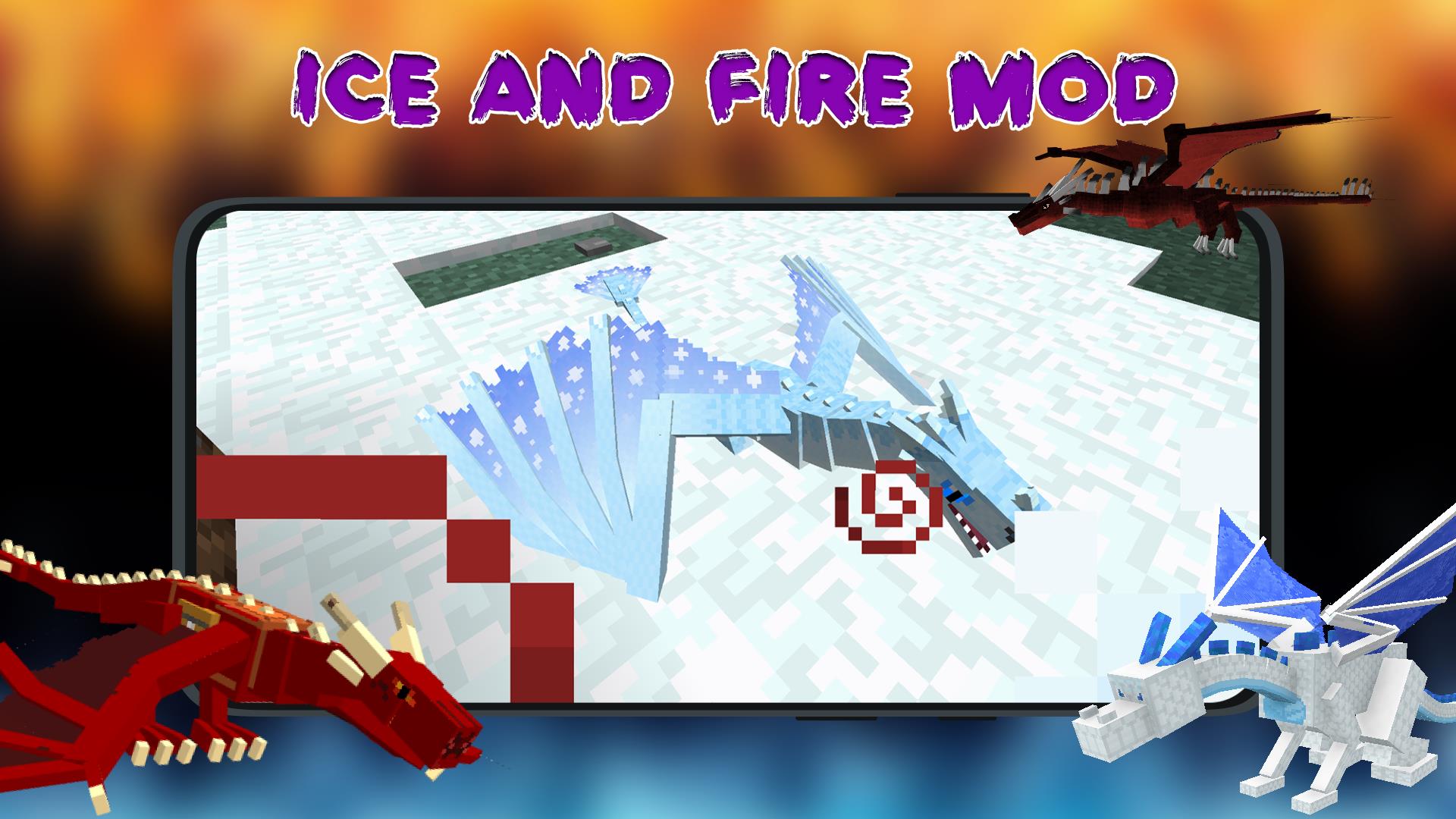 Ice and Fire Mod For Minecraft Screenshot 1