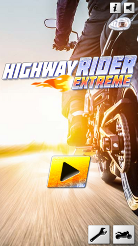 Highway Rider Extreme ဖန်သားပြင်ဓာတ်ပုံ 0