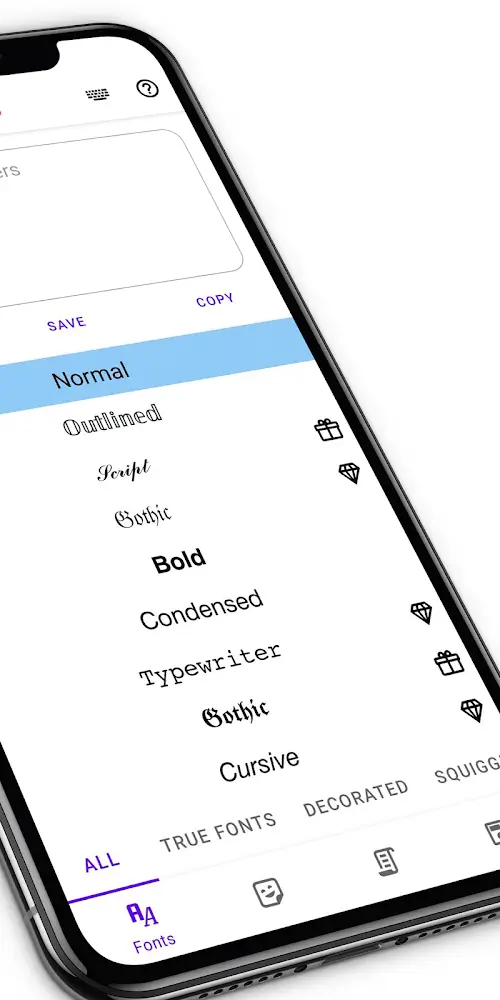 Fonts: Change Typefaces স্ক্রিনশট 1