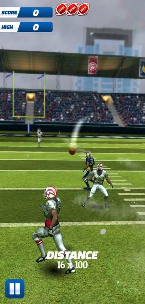 Schermata Flick Quarterback 2