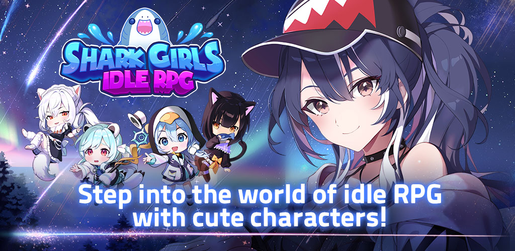 SHARK GIRLS : IDLE RPG Mod Zrzut ekranu 0