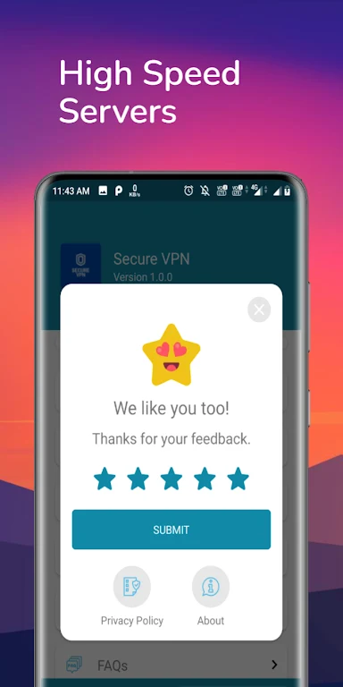 Secure VPN Proxy スクリーンショット 2