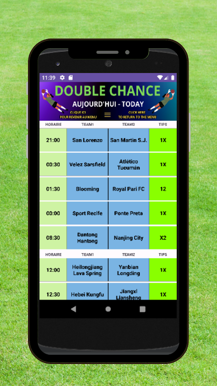 Football Double Chance 螢幕截圖 0