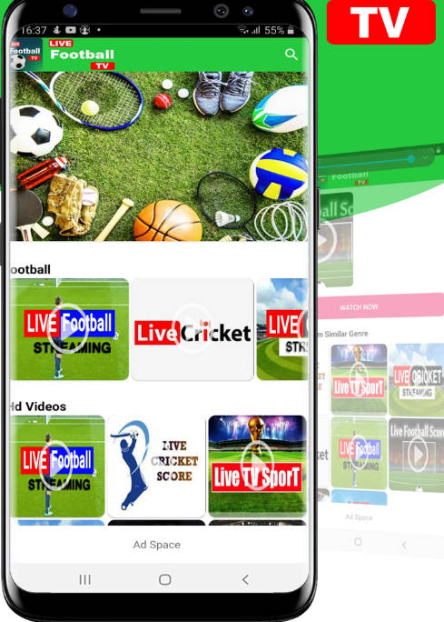 Live Football HD TV ဖန်သားပြင်ဓာတ်ပုံ 0