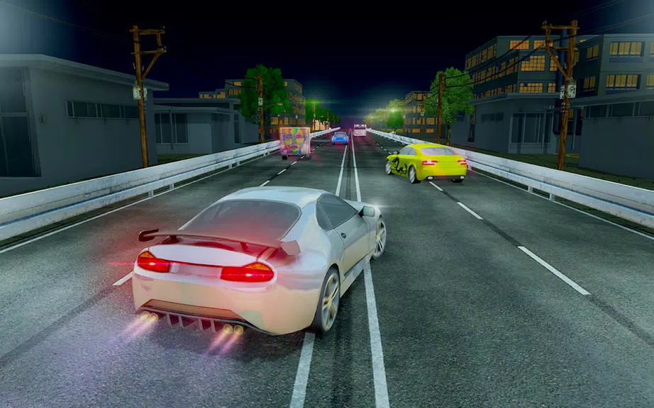 Real Highway Traffic Car Race Captura de tela 0