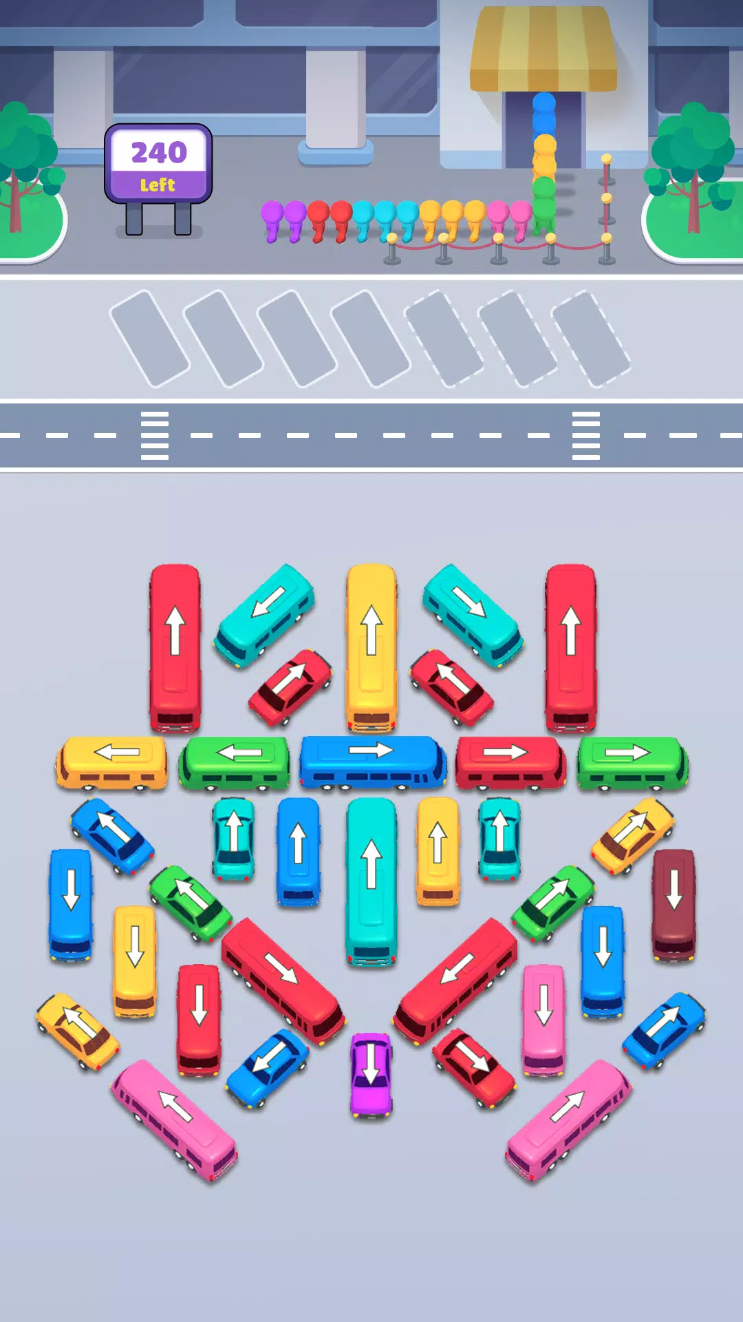 Bus Parking: Car Jam Tangkapan skrin 0