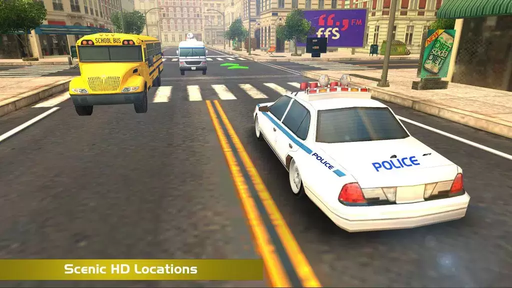 Police Car Sim 螢幕截圖 3