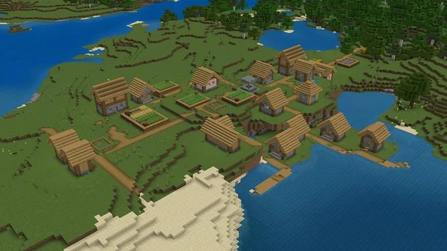 村のMinecraft