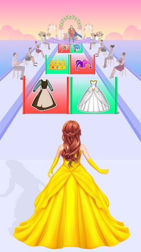 Princess Race: Wedding Games Captura de tela 0