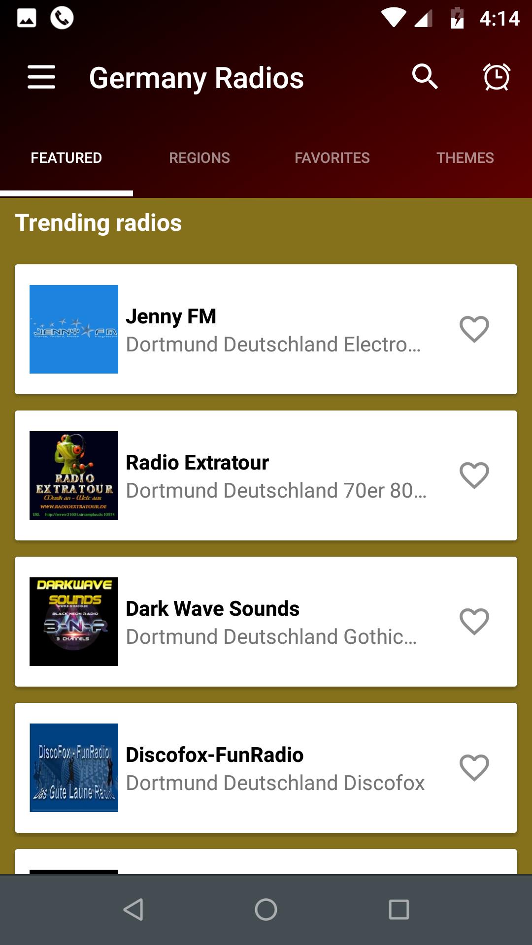 DE Radio App: German Stations Zrzut ekranu 2