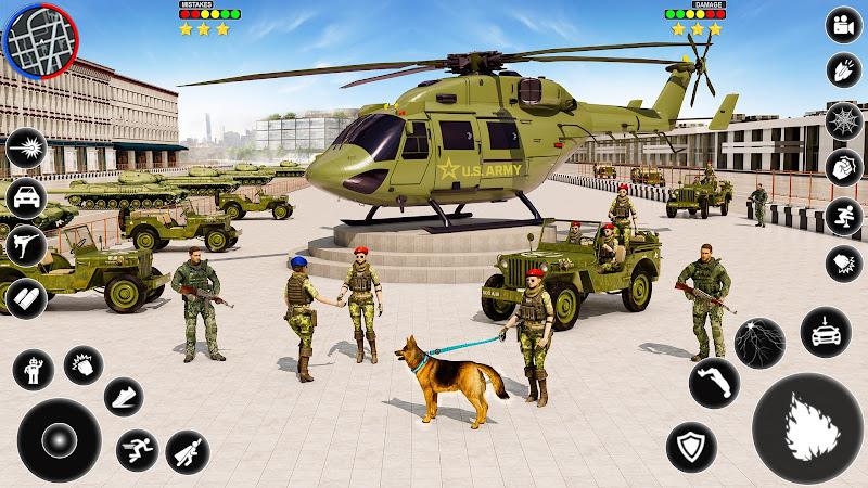 Army Transport Vehicles Games Captura de tela 1