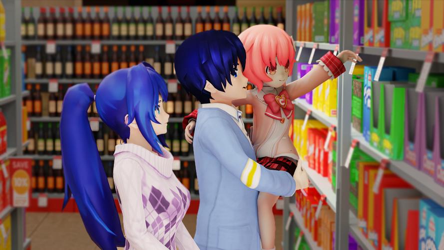 Anime Father Family Simulator 螢幕截圖 2